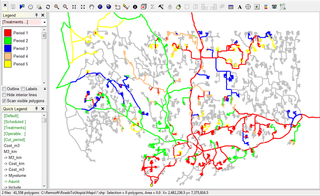 screenshot of Woodstock Optimization Studio